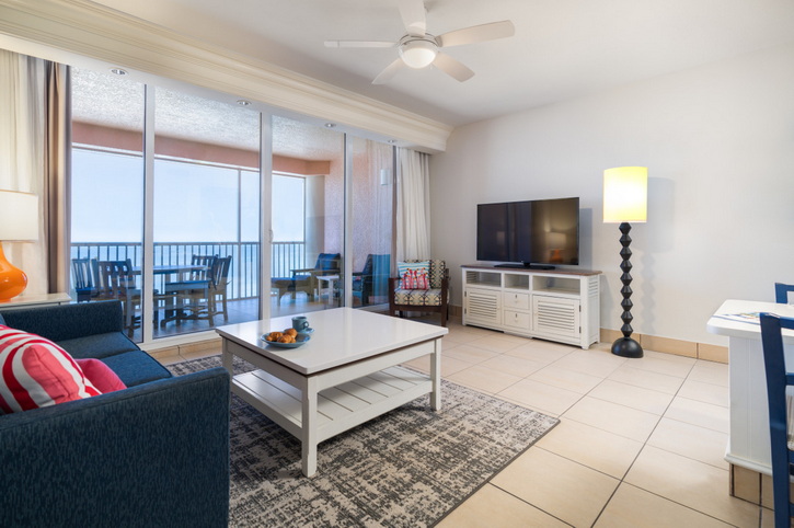 Living Room, Captiva Villas, Pink Shell Beach Resort & Marina, Fort Myers Beach, Florida