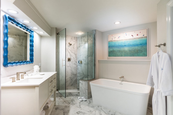 Bathroom, White Sand Villas, Pink Shell Beach Resort & Marina, Fort Myers Beach, Florida