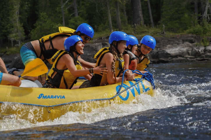 Soft Adventure Rafting, Owl River Rafting, Ottawa, Canada
