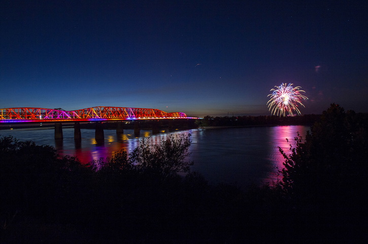 Mighty Lights Bridge, Memphis, Tennessee