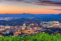 Roanoke, Virginia, USA Skyline