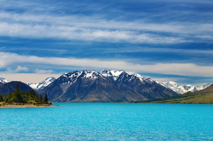 Lake Ohau, South Island, New Zealand