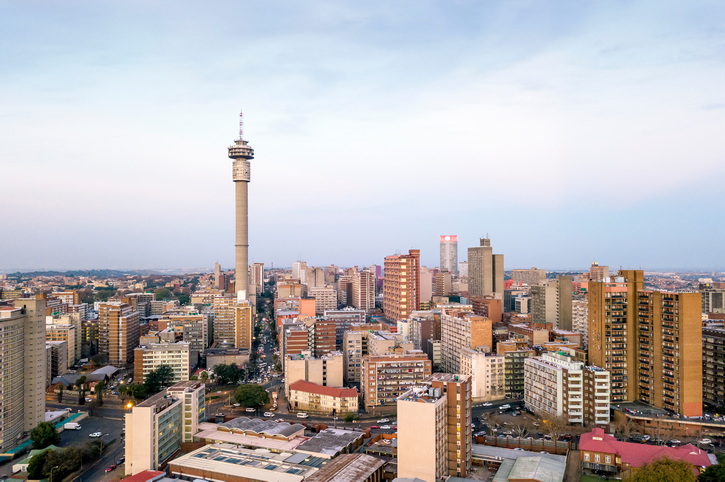 Downtown of Johannesburg, South Africa