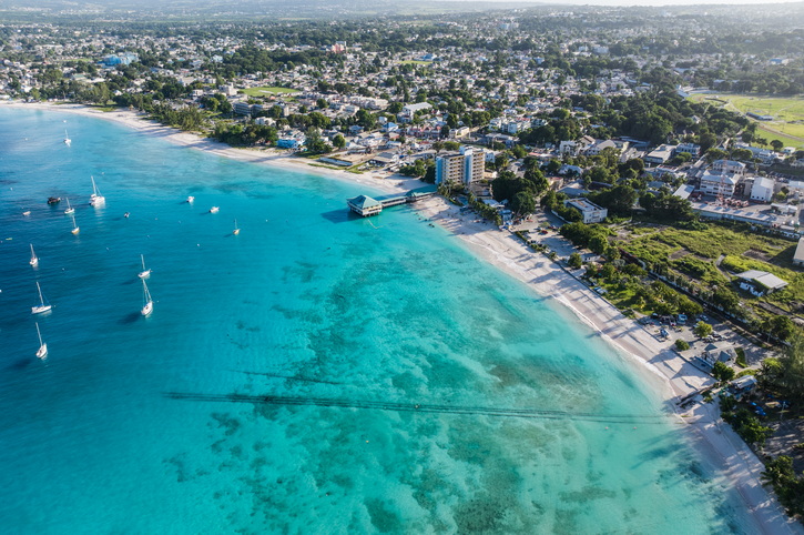 Carlisle Bay at Bridgetown, Barbados