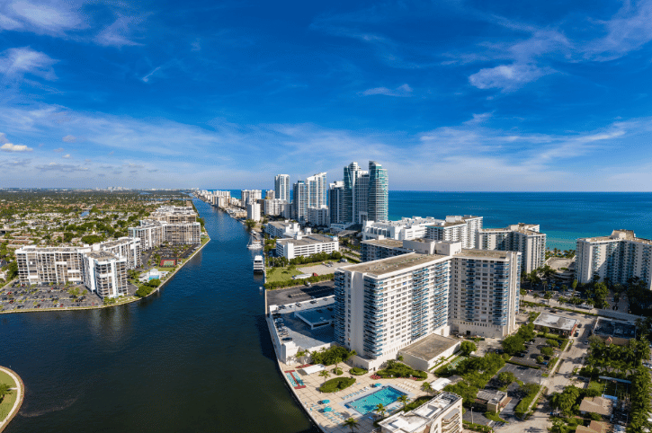 Aerial View, Fort Lauderdale, Florida