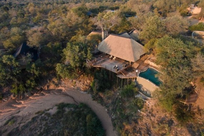 Aerial, Garonga Safari Camp, Makalali Private Game Reserve, Greater Kruger, South Africa