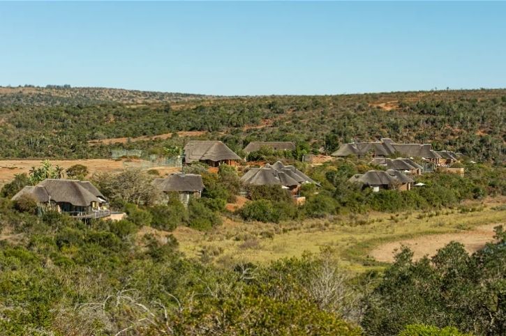 Aerial, Water Lodge, Pumba Game Reserve, South Africa