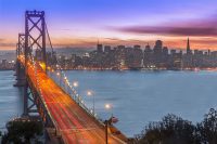 The San Francisco Skyline At Night