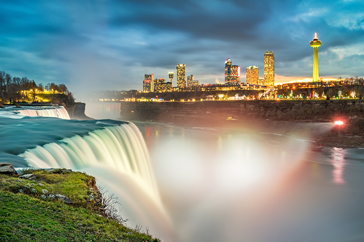 American Falls and Niagara Falls City
