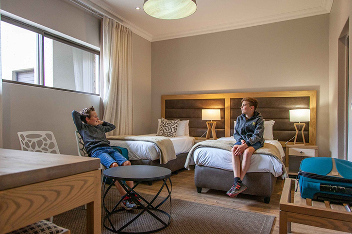 Internal, Guest Room, Twin Beds, Aquila Standard Lodge, Aquila Game Reserve, Western Cape, South Africa