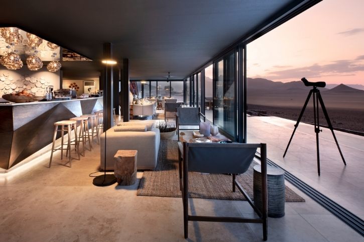 Bar, Sossusvlei Desert Lodge, Namibia