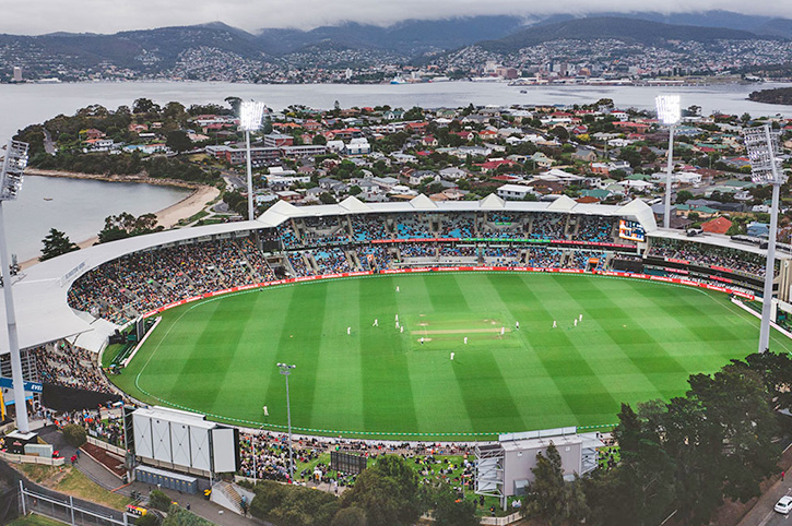 Aerial View, Bellerive Oval, Tasmania, Australia