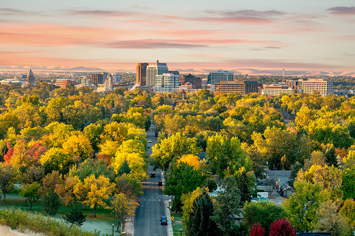 Aerial View, Boise, Idaho