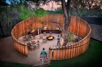 Boma, Tengile River Lodge, Sabi Sands Game Reserve, Greater Kruger, South Africa