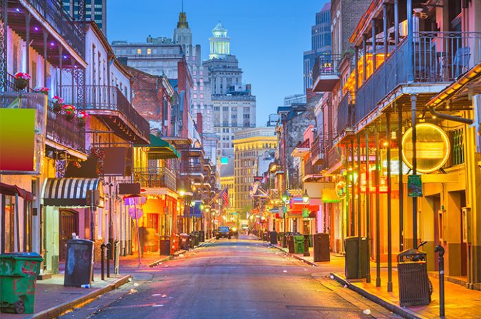 Bourbon St, New Orleans, Louisiana