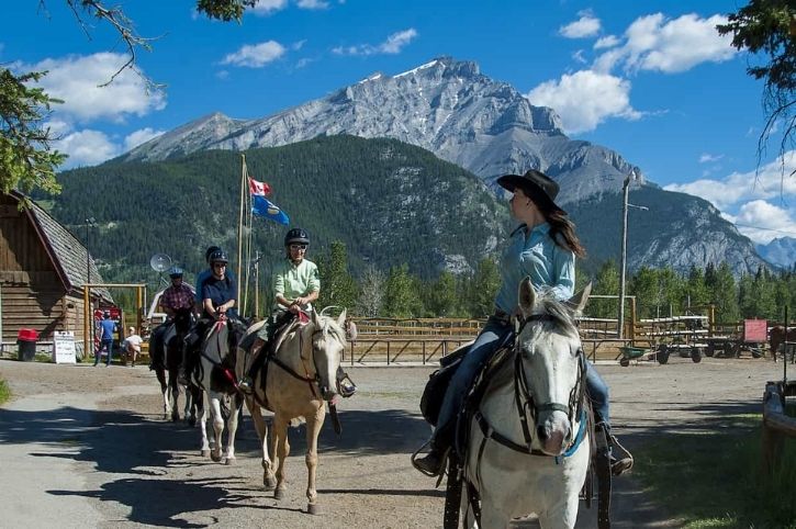 Bow River Ride, Banff, Alberta, Canada