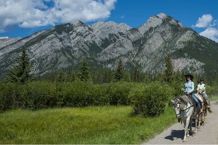 Bow River Ride, Banff, Alberta, Canada