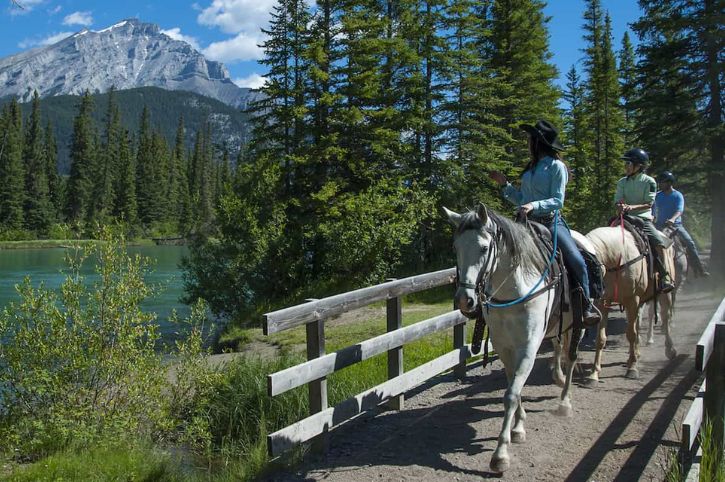 Bow River Ride, Banff, Alberta, Canada