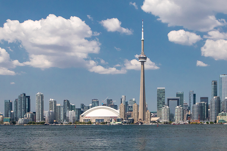 External View CN Tower, Toronto, Canada