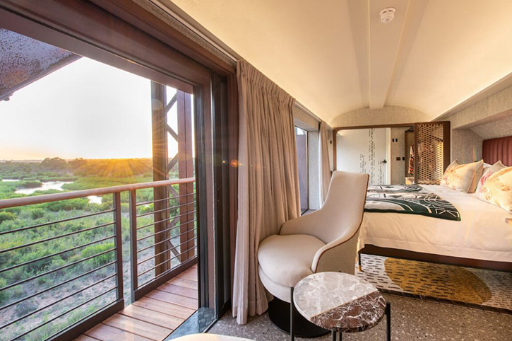 River view from Carriage Suites, Kruger Shalati, Kruger National Park, South Africa