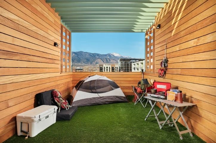 Camp Deck, Kinship Landing, Colorado Springs