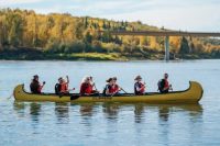 Canoeing, Metis Crossing