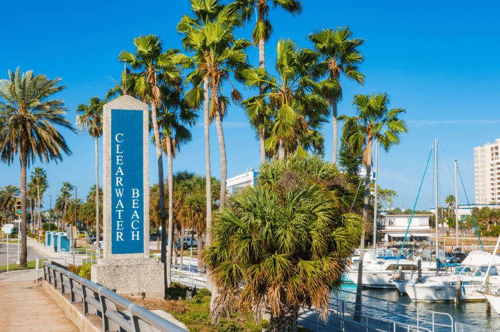 Marina at Clearwater Beach, Florida
