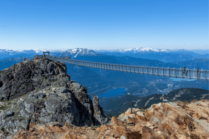 Cloudraker Skybridge, Whistler Mountain, Whistler, British Columbia, Canada