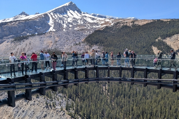 Columbia Icefield Skywalk, Icefield Parkway, Jasper National Park