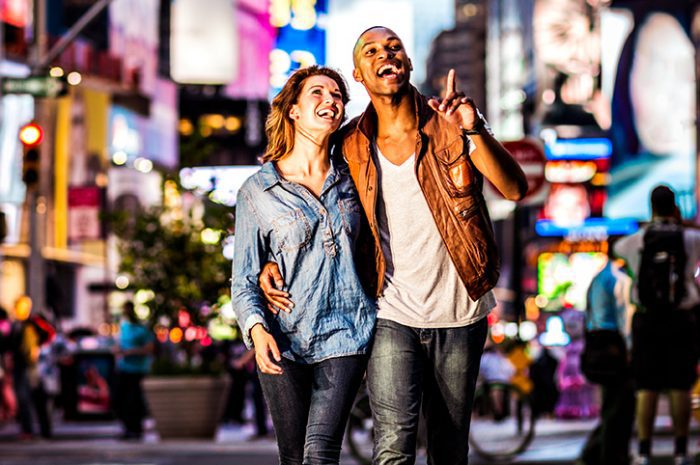 Couple Exploring New York City