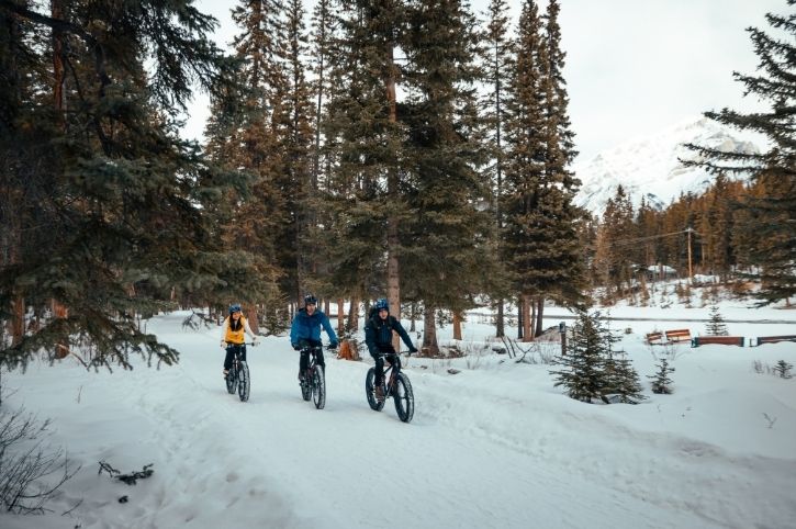 Cycling at Fairmont Banff Springs, Alberta, Canada