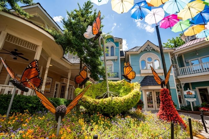 Dollywood Flower Festival, Pigeon Forge, Tennessee