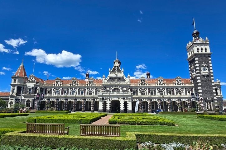 Dunedin Railway Station, South Island, New Zealand