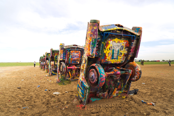 Cadillac Ranch, Route 66