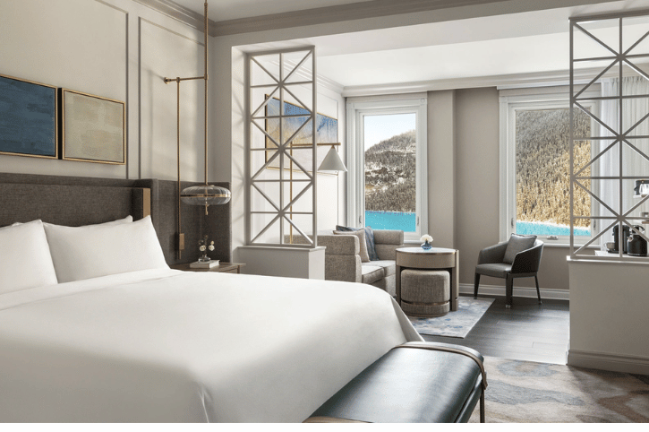Fairmont Chateau Lake Louise, Suite with lake view