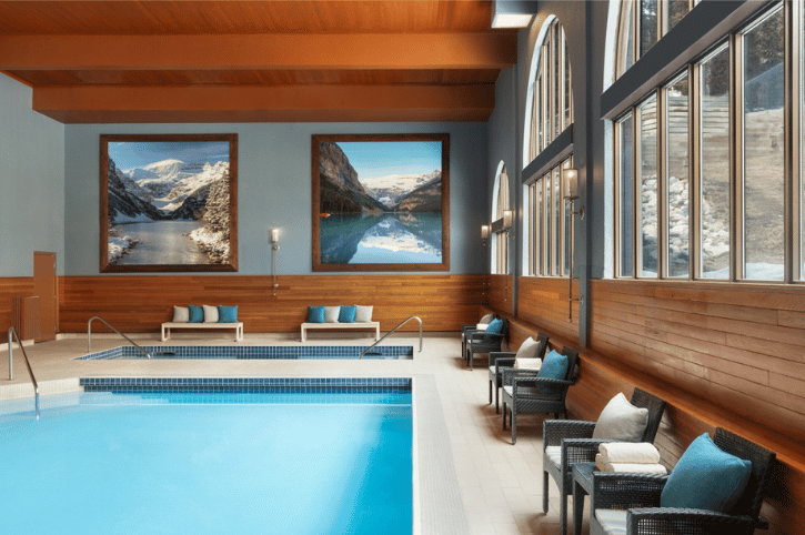 Fairmont Chateau Lake Louise, pool
