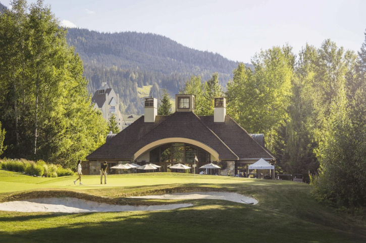 Fairmont Chateau Whistler, golf clubhouse