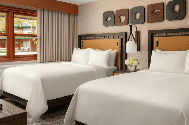 Fairmont Jasper Park Lodge, premiere deluxe double