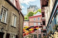 Fairmont Le Chateau Frontenac, quebec - rue de Petit-Champlain