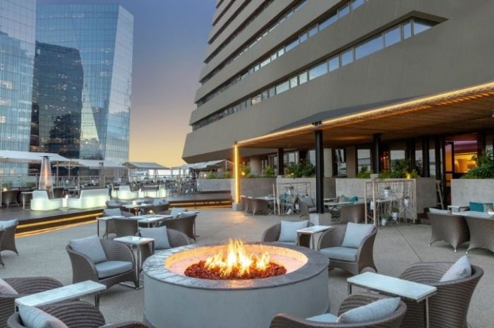 Fire Pit, Sandton Sun & Towers, Johannesburg, South Africa