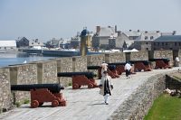 Fortress at Louisbourg, Cape Breton Island, Nova Scotia, Canada