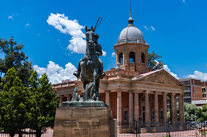 Fourth Raadsaal Historic Building, Bloemfontein, South Africa