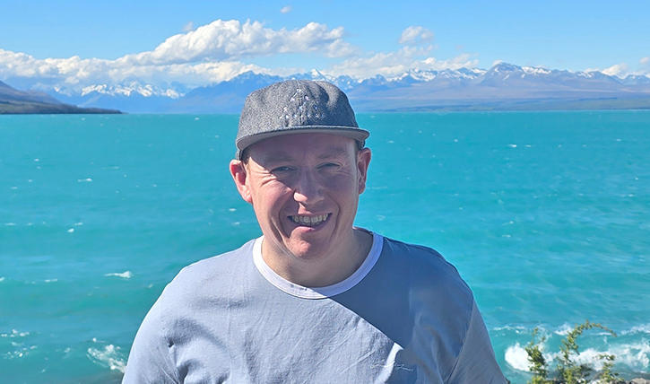 Gary Skilling. from AAT Kings, at Lake Pukaki, South Island, New Zealand