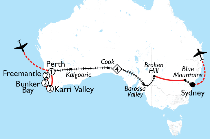 Gems of the South West & Indian Pacific