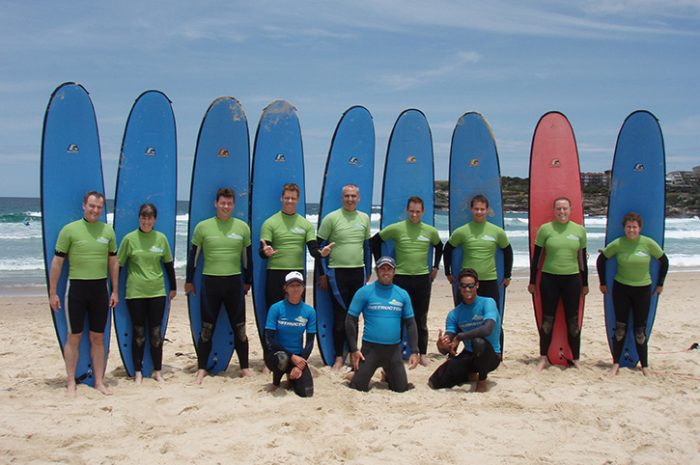 Group Learning To Surf