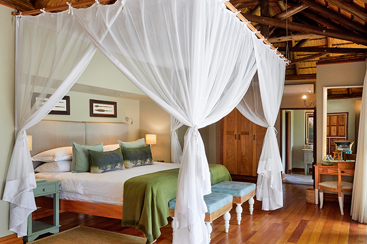 Bedroom, Guest Suite, Narina Lodge, Lion Sands, South Africa
