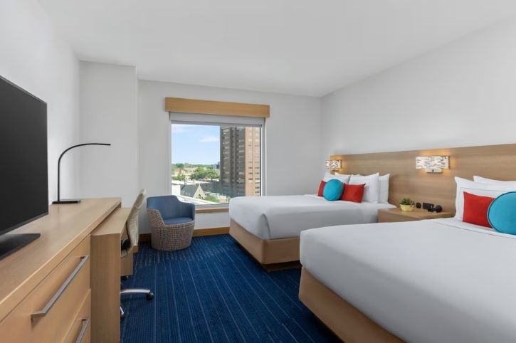 Guest Rooms, The Art Hotel Denver, Colorado