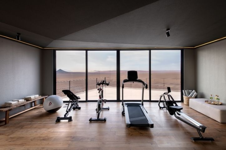 Gym, Sossusvlei Desert Lodge, Namibia
