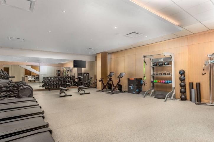 Gym, The Art Hotel Denver, Colorado