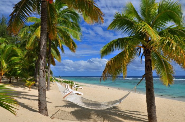 Beach, Sunset Resort, Cook Islands